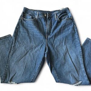 H&M high waisted mom jeans